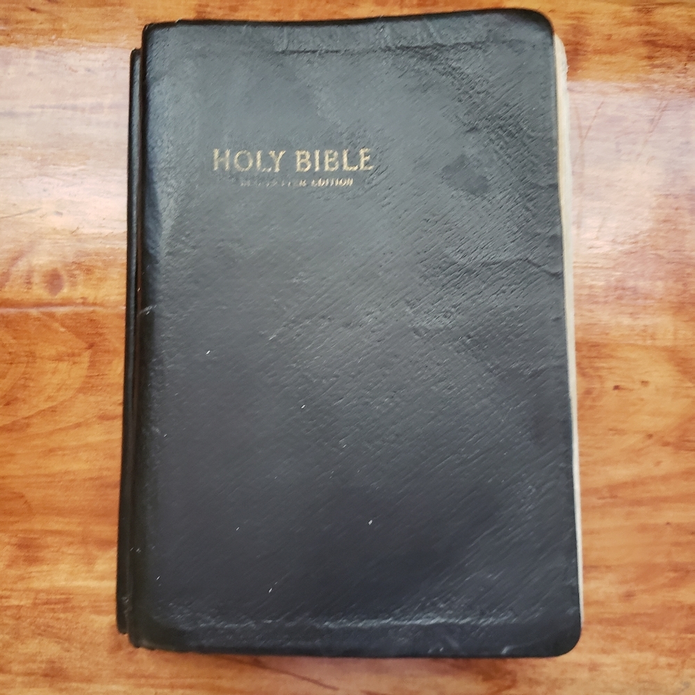 Vintage King James version Bible